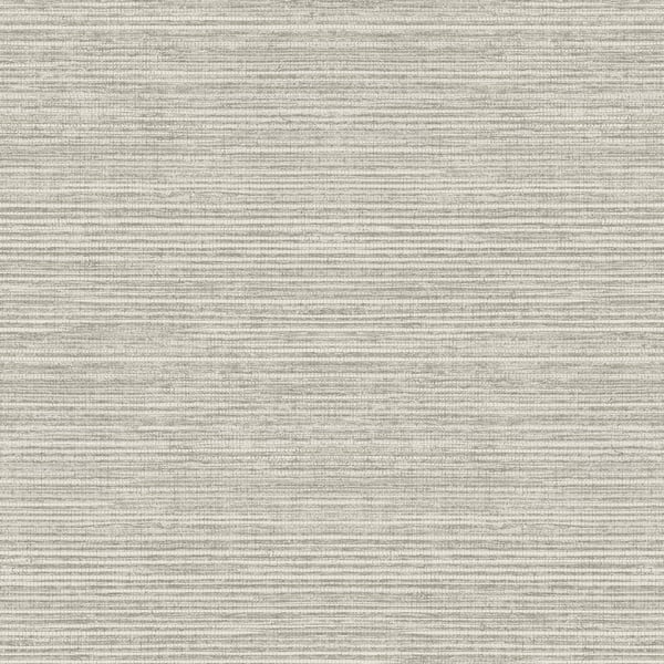 Galerie Wallcoverings Just Kitchens Grasscloth Galerie Wallcoverings  Silver Grey   - G45421