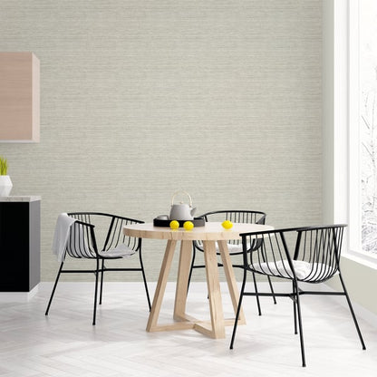 Galerie Wallcoverings Just Kitchens Grasscloth Galerie Wallcoverings  Silver Grey   - G45421
