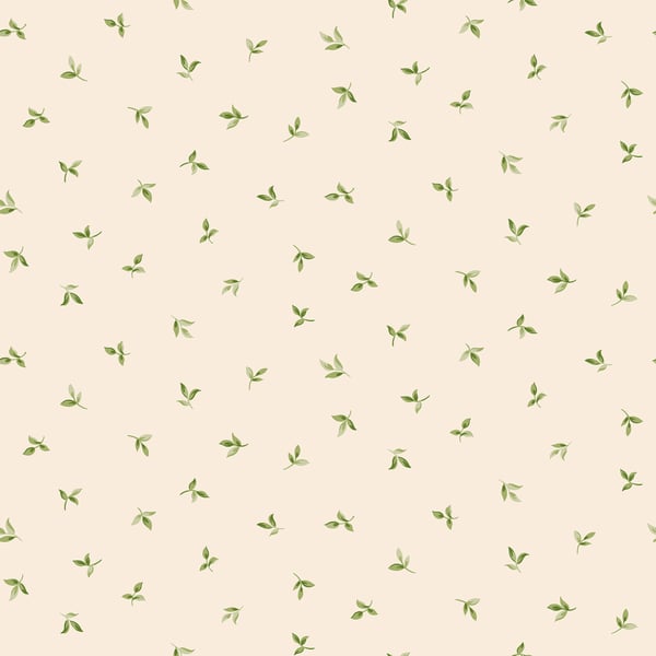 Galerie Wallcoverings Just Kitchens Leaf Toss Galerie Wallcoverings  Green   - G45436