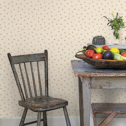 Galerie Wallcoverings Just Kitchens Leaf Toss Galerie Wallcoverings  Green   - G45436