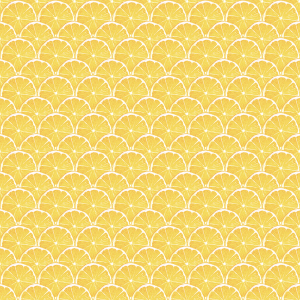 Galerie Wallcoverings Just Kitchens Lemon Scallop Galerie Wallcoverings  Yellow   - G45438