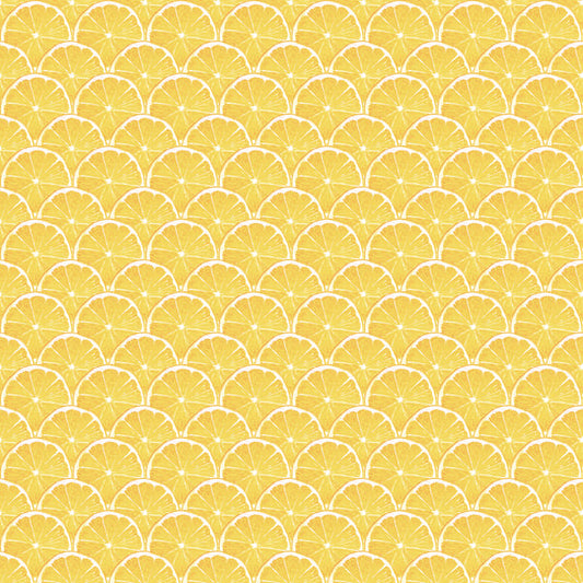 Galerie Wallcoverings Just Kitchens Lemon Scallop Galerie Wallcoverings  Yellow   - G45438