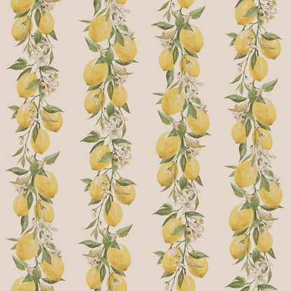 Galerie Wallcoverings Just Kitchens Lemon Stripe Galerie Wallcoverings  Yellow   - G45440