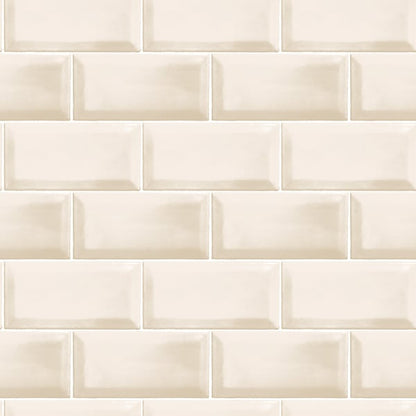 Galerie Wallcoverings Just Kitchens Metro Tile Galerie Wallcoverings  Beige   - G45444