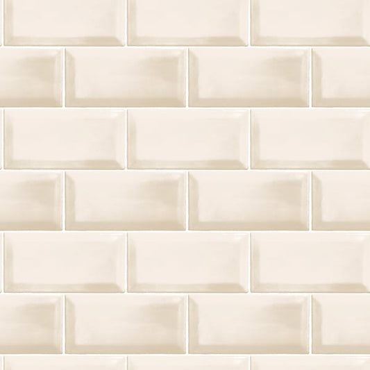 Galerie Wallcoverings Just Kitchens Metro Tile Galerie Wallcoverings  Beige   - G45444