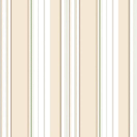 Galerie Wallcoverings Just Kitchens Multi Stripe Galerie Wallcoverings  Green   - G45447