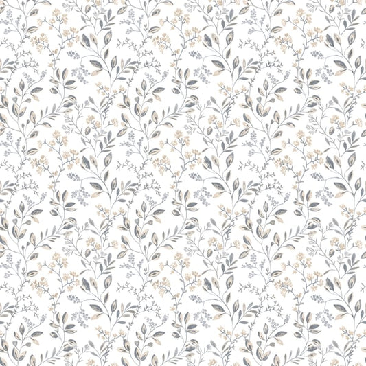 Galerie Wallcoverings Just Kitchens Spring leaf trail Galerie Wallcoverings  Beige   - G45454