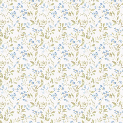 Galerie Wallcoverings Just Kitchens Spring leaf trail Galerie Wallcoverings  Blue   - G45455