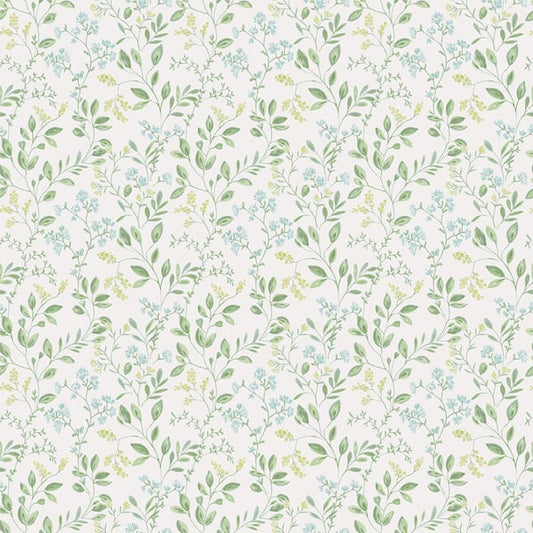 Galerie Wallcoverings Just Kitchens Spring leaf trail Galerie Wallcoverings  Green   - G45457