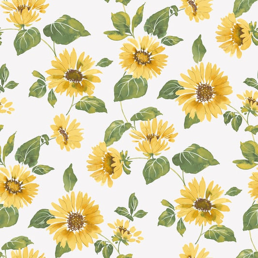 Galerie Wallcoverings Just Kitchens Sunflower Trail Galerie Wallcoverings  Yellow   - G45458