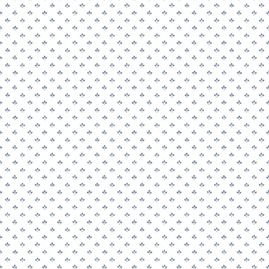 Galerie Wallcoverings Just Kitchens Tri Leaf Galerie Wallcoverings  Blue   - G45462