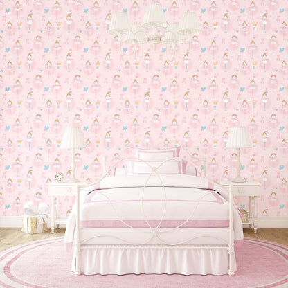 Galerie Wallcoverings Just 4 Kids 2 Ballerina Galerie Wallcoverings  Pink   - G56002
