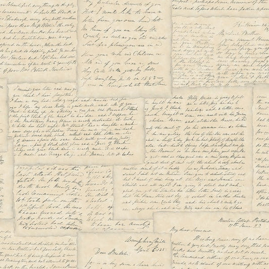 Galerie Wallcoverings Nostalgie Family Letters Galerie Wallcoverings  Beige   - G56123