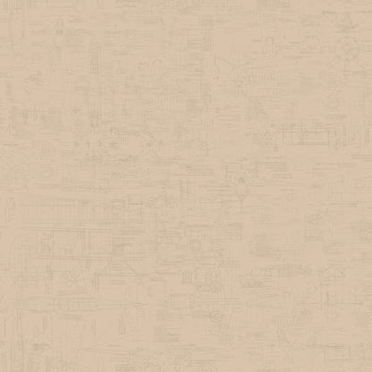 Galerie Wallcoverings Nostalgie Blueprint Galerie Wallcoverings  Beige   - G56210