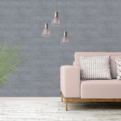 Galerie Wallcoverings Nostalgie Concrete Galerie Wallcoverings  Silver Grey   - G56218