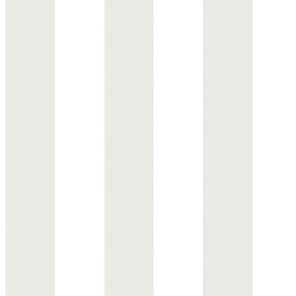 Cream-beige vertical stripes on white background; minimalist striped wallpaper design.