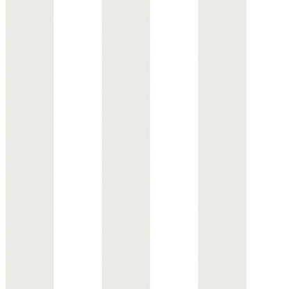Cream-beige vertical stripes on white background; minimalist striped wallpaper design.