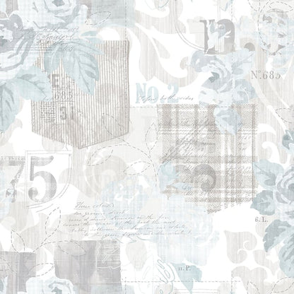 Galerie Wallcoverings Nordic Elements Floral Rose Galerie Wallcoverings  Cream   - G56263