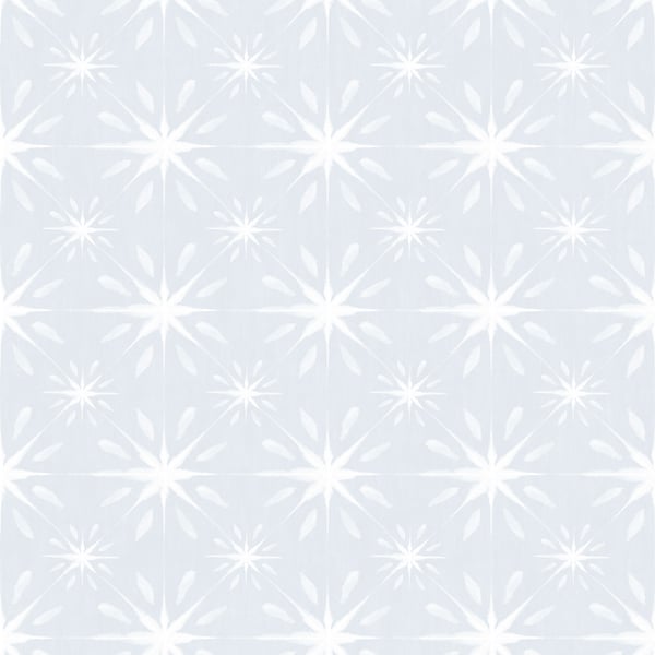 Galerie Wallcoverings Nordic Elements Geometric Starburst Galerie Wallcoverings  Silver Grey   - G56291