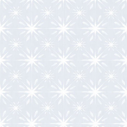 Galerie Wallcoverings Nordic Elements Geometric Starburst Galerie Wallcoverings  Silver Grey   - G56291