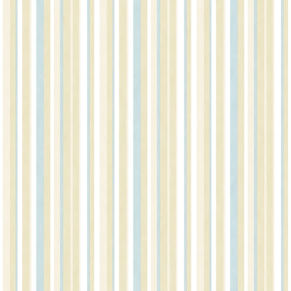 Galerie Wallcoverings Just 4 Kids 2 Multi-color Stripe Galerie Wallcoverings  Green   - G56500