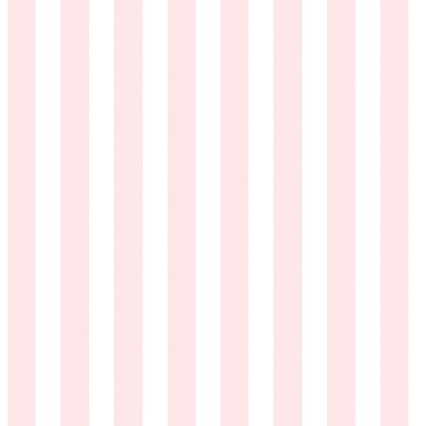 Galerie Wallcoverings Just 4 Kids 2 Medium Stripe Galerie Wallcoverings  Pink   - G56518