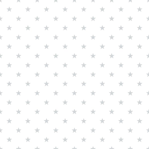 Galerie Wallcoverings Just 4 Kids 2 Tiny Stars Galerie Wallcoverings  Silver Grey   - G56548