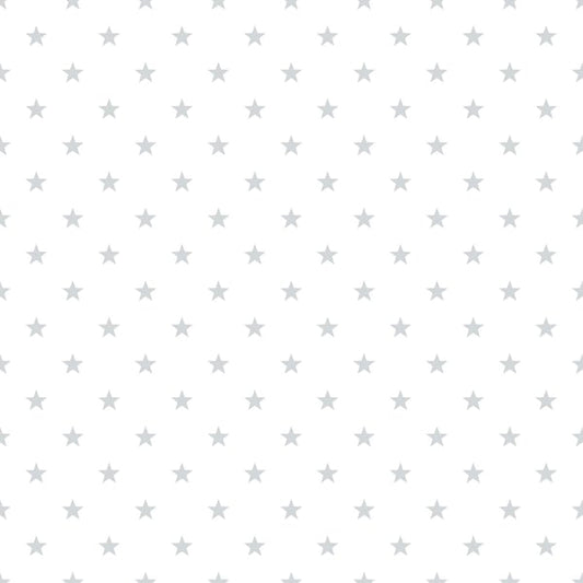 Galerie Wallcoverings Just 4 Kids 2 Tiny Stars Galerie Wallcoverings  Silver Grey   - G56548