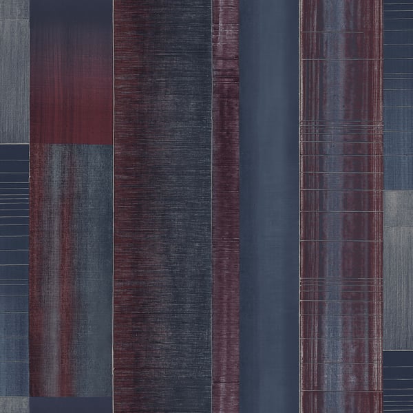 Galerie Wallcoverings Texstyle Agen Stripe Galerie Wallcoverings  Blue   - G56573