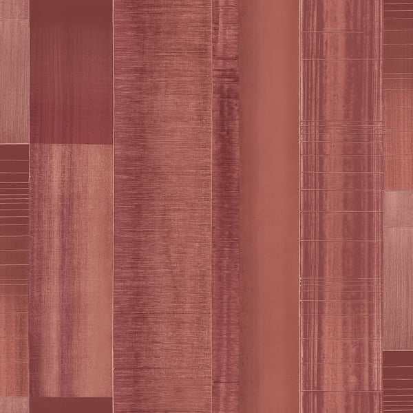 Galerie Wallcoverings Texstyle Agen Stripe Galerie Wallcoverings  Red   - G56574