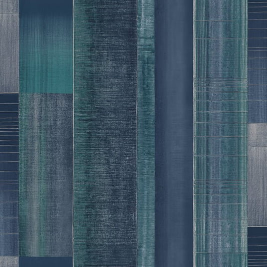 Galerie Wallcoverings Texstyle Agen Stripe Galerie Wallcoverings  Blue   - G56575
