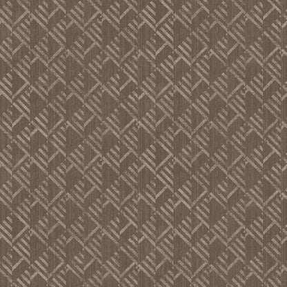 Galerie Wallcoverings Texstyle Block Flock Galerie Wallcoverings  Bronze, Brown   - G56579