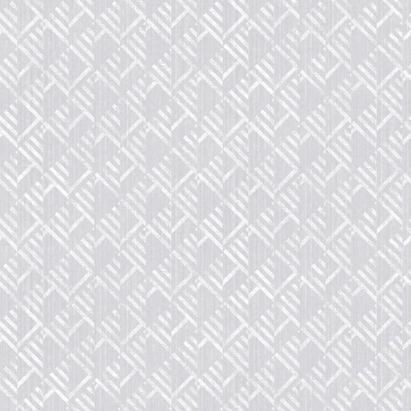 Galerie Wallcoverings Texstyle Block Flock Galerie Wallcoverings  Silver Grey   - G56580