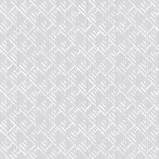 Galerie Wallcoverings Texstyle Block Flock Galerie Wallcoverings  Silver Grey   - G56580