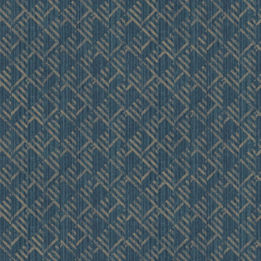 Galerie Wallcoverings Texstyle Block Flock Galerie Wallcoverings  Blue   - G56582