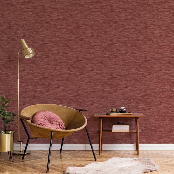 Galerie Wallcoverings Texstyle Bronze Effect Galerie Wallcoverings  Red   - G56590