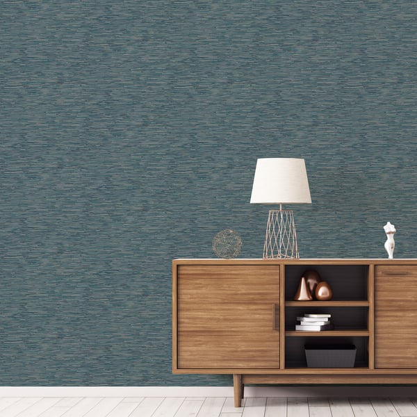 Galerie Wallcoverings Texstyle Bronze Effect Galerie Wallcoverings  Blue   - G56591