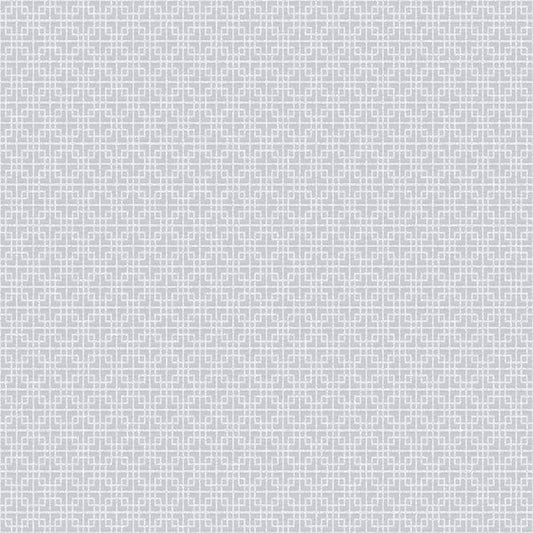 Galerie Wallcoverings Texstyle Greek Key Texture Galerie Wallcoverings  Silver Grey   - G56598