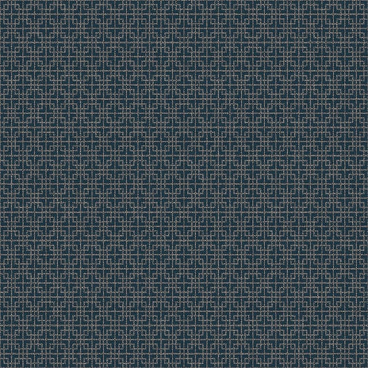 Galerie Wallcoverings Texstyle Greek Key Texture Galerie Wallcoverings  Blue   - G56600