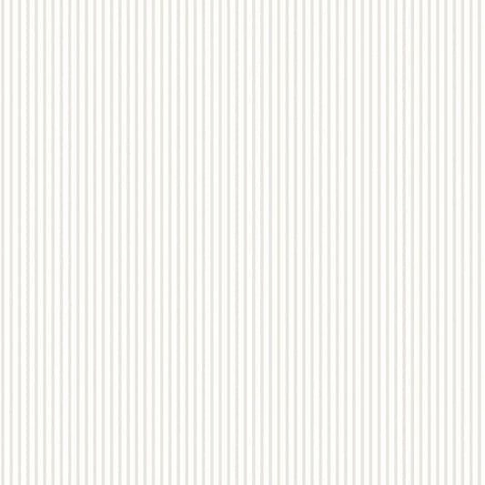 Galerie Wallcoverings Small Prints Candy Stripe Galerie Wallcoverings  Silver Grey   - G56642