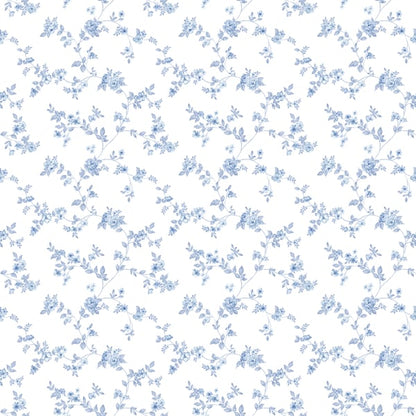 Galerie Wallcoverings Small Prints Delicate Floral Galerie Wallcoverings  Blue   - G56647