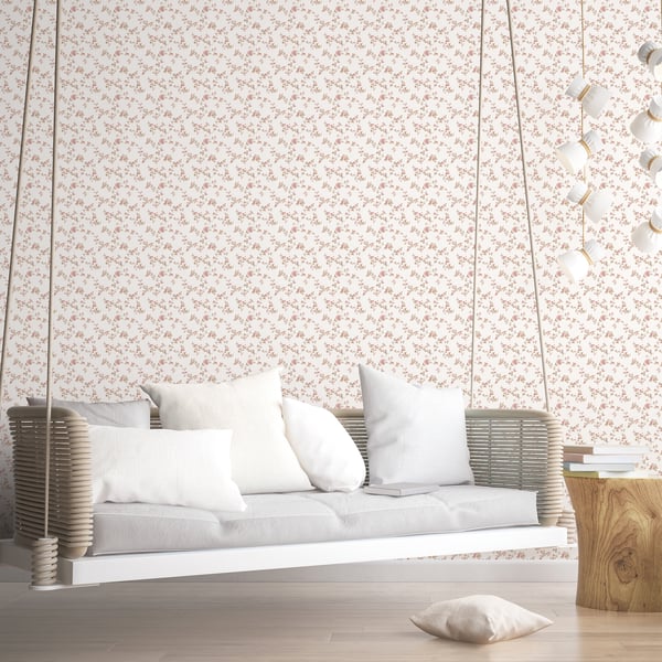 Galerie Wallcoverings Small Prints Delicate Floral Galerie Wallcoverings  Pink   - G56648