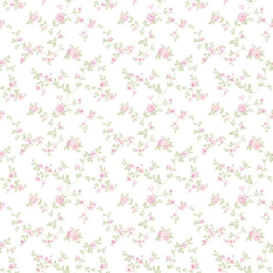 Galerie Wallcoverings Small Prints Delicate Floral Galerie Wallcoverings  Pink   - G56649