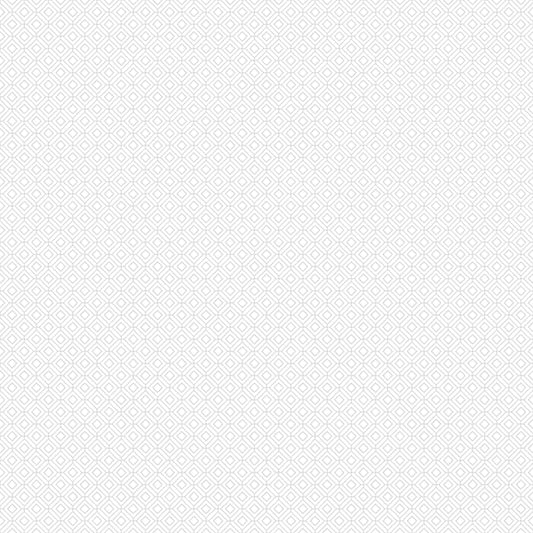 Galerie Wallcoverings Small Prints Diamond Grid Galerie Wallcoverings  Silver Grey   - G56653