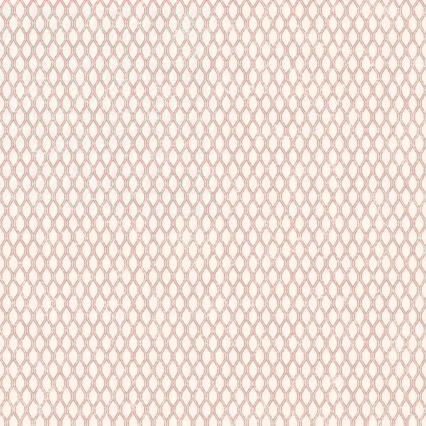 Galerie Wallcoverings Small Prints Double Links Galerie Wallcoverings  Red   - G56654