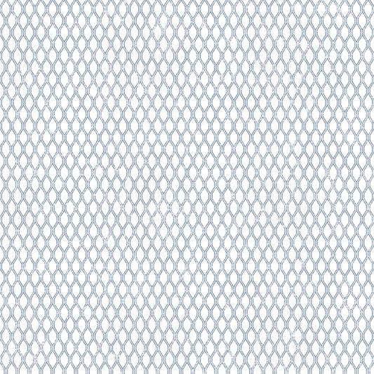 Galerie Wallcoverings Small Prints Double Links Galerie Wallcoverings  Blue   - G56656