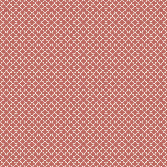 Galerie Wallcoverings Small Prints Medallion Galerie Wallcoverings  Red   - G56663