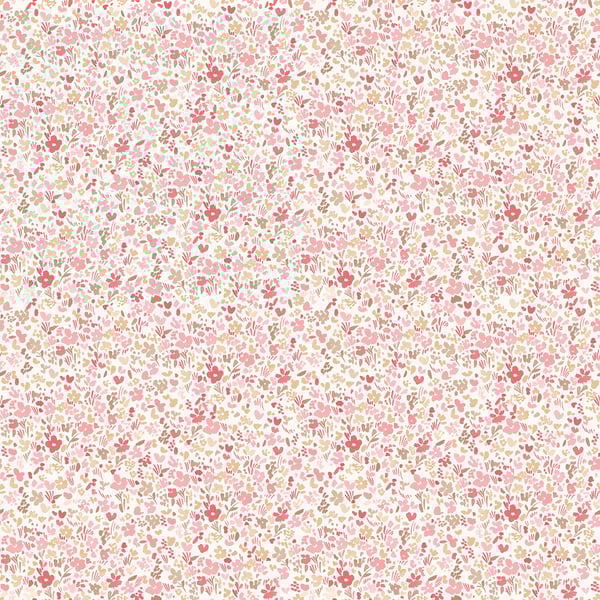 Galerie Wallcoverings Small Prints Mini Mod Floral Galerie Wallcoverings  Pink   - G56666