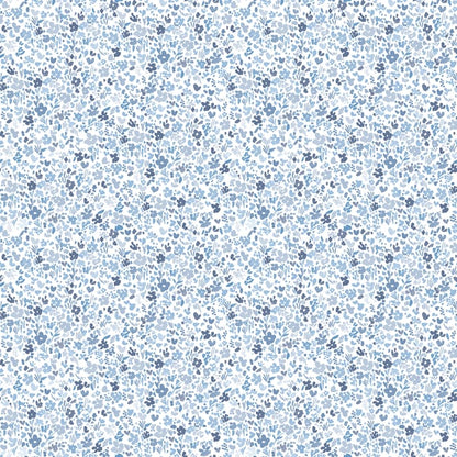 Galerie Wallcoverings Small Prints Mini Mod Floral Galerie Wallcoverings  Blue   - G56668