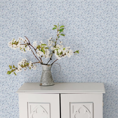 Galerie Wallcoverings Small Prints Mini Mod Floral Galerie Wallcoverings  Blue   - G56668